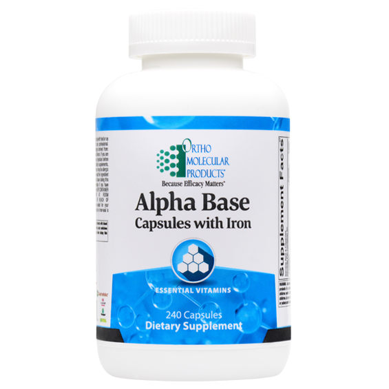 Alpha Base Capsules w/ Iron 240 CT – Wishmarkets