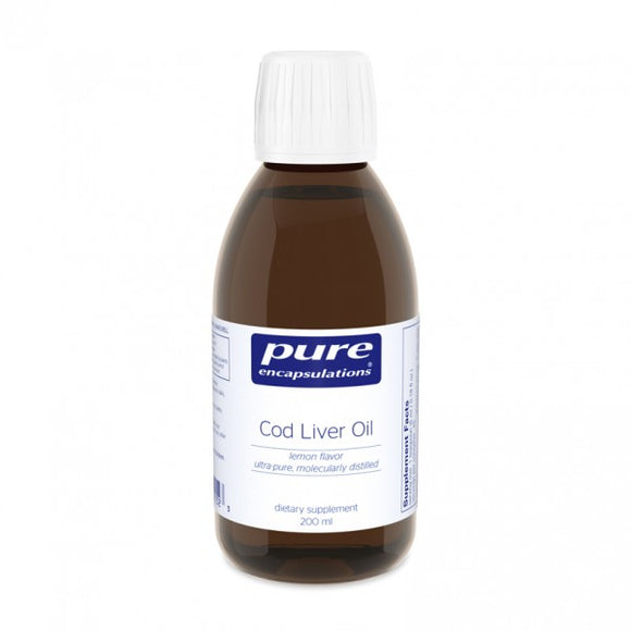 Cod Liver Oil (lemon flavor)